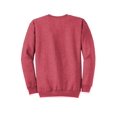 thumbnail image 6 of Port & Company Core Fleece Crewneck Sweatshirt-L (Heather Red), 6 of 6