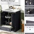 thumbnail image 5 of Blue Gray Color - Versatile Storage Solutions - Bathroom Use - Sturdy and Tidy Space, 5 of 7
