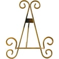 thumbnail image 3 of CLEARCO Gold Easel, Tabletop Plate and Art Holder, (Gold, 10"), 3 of 5