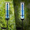 thumbnail image 4 of Pluviómetro con Lámpara Solar, Pluviómetro de 7 Pulgadas para Exteriores, Números Grandes y Claros y Herramienta de Medición de Lluvia para Jardín, Césped y Granja, 4 of 5