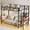Black, variant on Bed Frames Twin Size Metal Loft Bed with Upper Grid Storage Shelf and Lateral Storage Ladder, White(OLD SKU: SF000081AAK),Adjustable Bed Base