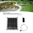 thumbnail image 5 of Solar Air Pump 10W 20W Noiseless Aerator with Oxygen Stones for Fish Pond Aquarium Hydroponics Solar Powered Energy Efficient Adjustable Oxygen Supply, 5 of 9