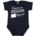 thumbnail image 3 of Inktastic Someone in Oregon Loves Me Boys or Girls Baby Bodysuit, 3 of 5