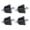 Model 2, variant on Rubber Studs Shock Absorber M8 30x20mm 4 Pack Anti Vibration Rubber Isolator Mounts Vibration Isolation Mount for Mini Split Heat Pumps, Air Compressors, Garage Motor, Diesel Engines