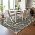 thumbnail image 6 of Dalyn Rugs Machine Washable Indoor/Outdoor Chantille ACN2216 Brown 5' x 7'6" Rug, 6 of 9