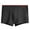 Black, variant on zeranth Men Panties Striped U Convex Mid Rise Stretch Close Tit Sexy Moisture Absorption Underpants Underwear Shorts Men Clothes