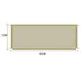 thumbnail image 4 of Folding Pet Extra Wide Dog Gate for The House, Doorway, Stairs, Freestanding Foldable Wire, Set of Support Feet - Beige, 180x72cm, 4 of 6