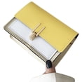 thumbnail image 1 of Bolsos cruzados con bloques de color para mujer, bolsos cruzados de cuero, bolsos lindos de diseñador, bolso de hombro, 1 of 7