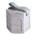 thumbnail image 1 of Storage Holder Candy Box Cartoon Print Carousel Pattern Dispense Candy Paper Jam Lovely Gift Bag Candy Box for Wedding Blue, 1 of 6