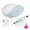 Blue-Set, variant on 35000RPM Electric Nail Drill With Touch Screen, Rechargeable Cordless Manicure Machine For Nails Art Sander Nail ,Easy to Operate