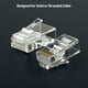 thumbnail image 3 of Paquete de 100 conectores modulares RJ45 CAT6 de Cable Matters (conector RJ45, extremos Cat 6, conec, 3 of 7