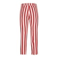 thumbnail image 5 of Wdfiry Dress Pants for Men Casual Stripe Print Party Suit Pants Stretch Feet Pants With Pockets Mens Fall Fashion 2024, 5 of 6
