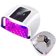 thumbnail image 1 of Lámpara de uñas reflectante con espejo de 96W con almohadilla de Metal, secador de manicura inalámbrico, luz UV inalámbrica para uñas, lámpara LED UV recargable, 1 of 5