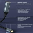 thumbnail image 4 of Tianle USB C to HDMI Adapter 4K 60Hz, Type C Thunderbolt 3/4 to HDMI Adapter with Video Audio Output Compatible with MacBook Air, iPad Pro, Surface Pro, Silver, 4 of 8