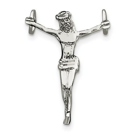 Sterling Silver Corpus (Crucified Christ) Pendant