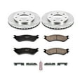 thumbnail image 3 of Power Stop Front Stock Replacement Brake Pad and Rotor Kit KOE5139, 3 of 8