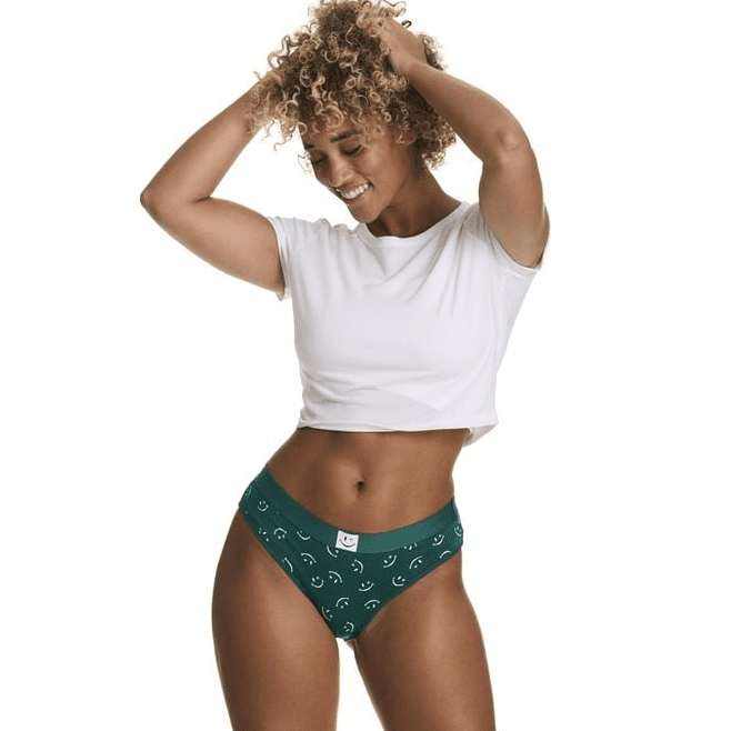 Joe Boxer Women's Cotton Holiday Giftable Bikini Panty Set, 5-pack, Sizes XS to 3X
