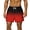 Red@GC@, variant on Mens Swim Trunks Elastic Waist Drawstring Summer Shorts for Men Patchwork Leopard Lightweight Loose Fit Vacation Beach Shorts With Pockets