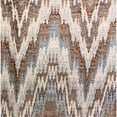 thumbnail image 3 of Plutus Brands Mid Night Oblique Ridge Wave Luxury Throw Pillow, 3 of 3