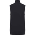 thumbnail image 2 of Henbury Mens Plain Full Zip Sleeveless Vest, 2 of 4