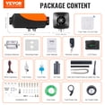 thumbnail image 6 of VEVOR Diesel Heater 5KW, Diesel Air Heater with Bluetooth App Control, Automatic Altitude Adjustment, Remote Control and LCD, Diesel Parking Heater for RV Trailer Camper Van Boat And Indoors, 6 of 10