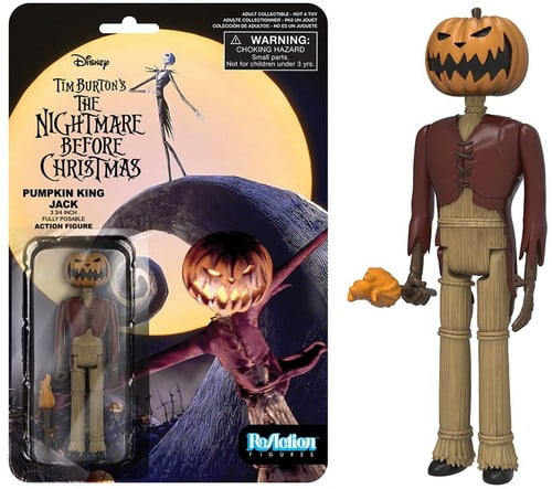 The Nightmare Before Christmas FunKo Free Jack Pumpkin King ReAction Figure