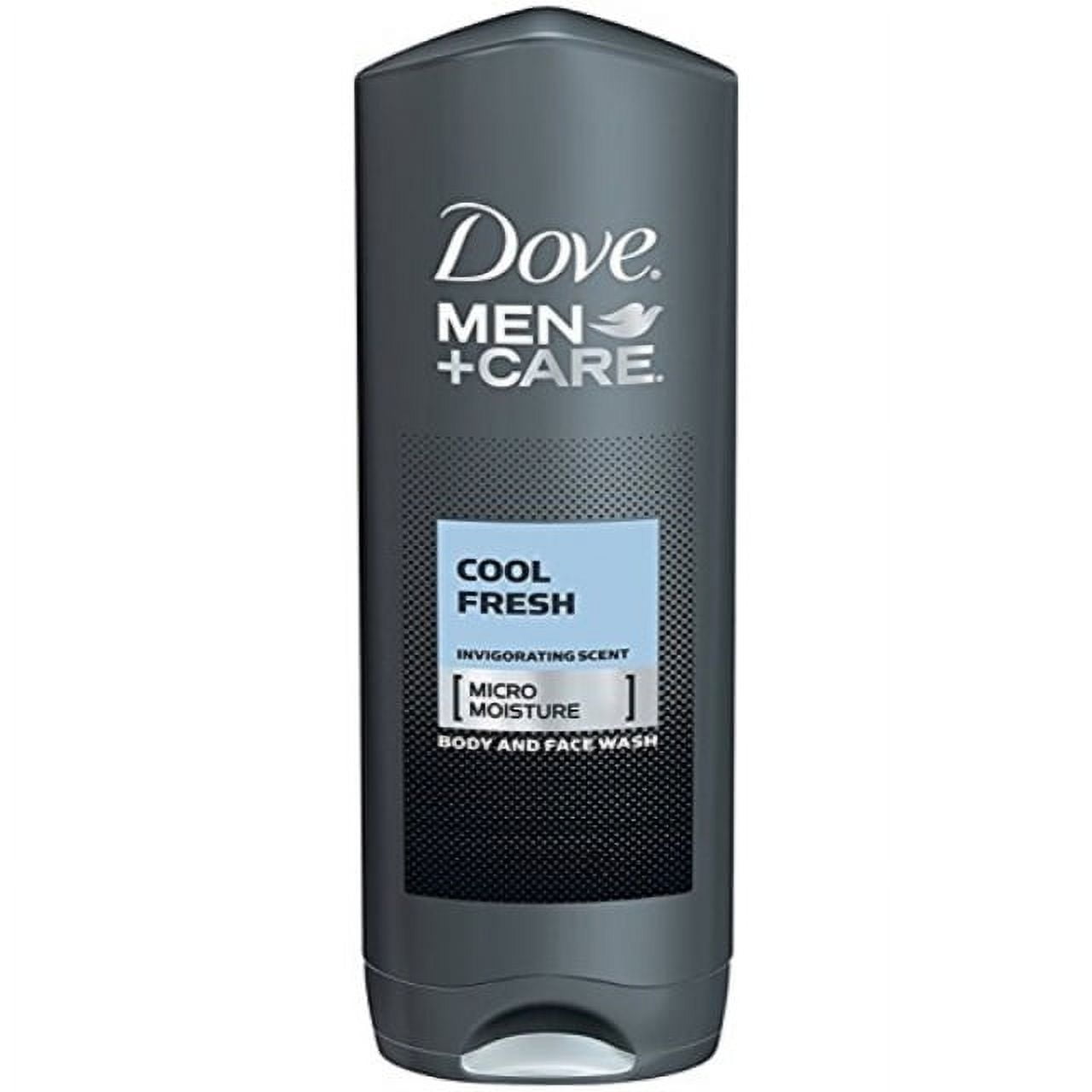 dove men care, body & face wash, cool fresh, pack of 3, (13.52 fl. oz/400 ml each)