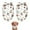 Forest Fairy Princess, variant on Dog Bandana 2 Pack,Forest Fairy Princess Pattern Bandanas for Dogs,Cat Bandana,Small/ Large Dog Bandana 2 Size,Dog Bandanas