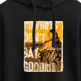 thumbnail image 3 of Yellowstone  - Cowboys Dont Say Goodbye - Juniors Cropped Pullover Hoodie, 3 of 6