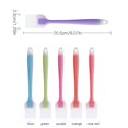thumbnail image 4 of Silicone Basting Brush High Heat Reistant Pastry Brush Translucent Reusable Barbecue Utensil Purple, 4 of 8