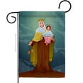 thumbnail image 1 of Ornament Collection G190049-BO Modonna with Child Religious Faith Double-Sided Decorative Garden Flag, Multi Color, 1 of 1