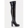 thumbnail image 3 of Women's Chunky Heel Over The Knee Boots with Side Zipper, 3 of 6