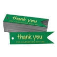 thumbnail image 1 of Inkdotpot Real Gold Foil Thank You For Celebrating With Me Birthday Tags Favor Hang Paper Tags 100 Pieces, 1 of 6