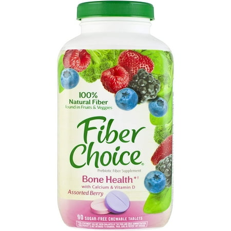 Fiber Choice Sugar Free Tablets Plus Calcium Asst. Berry Flavors 90 each