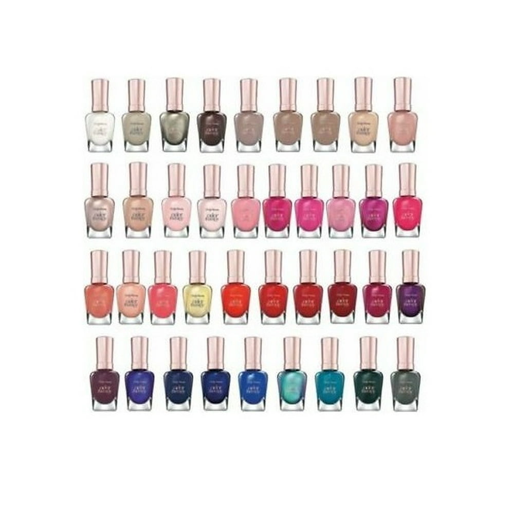 Sally Hansen Color Therapy Argan Oil Nail Polish Random Lot of 10