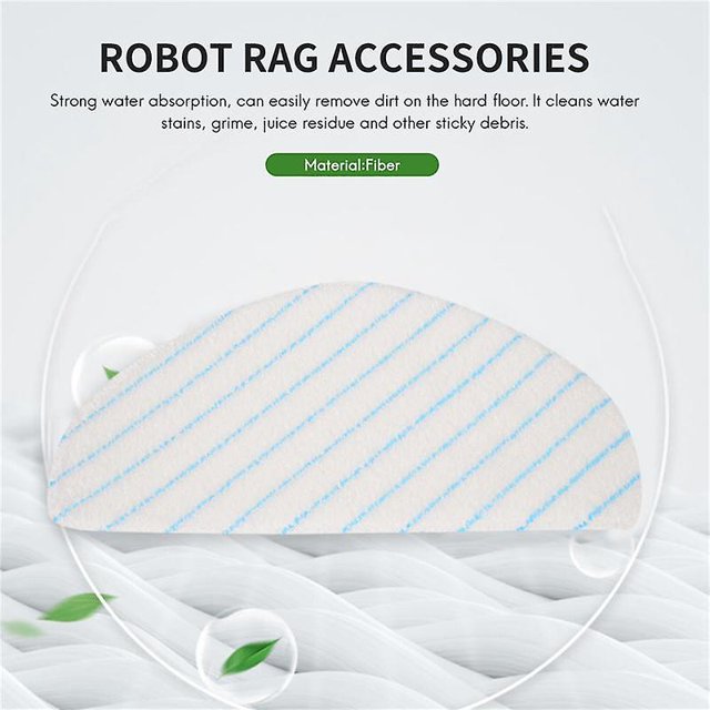 Accesorios para aspiradoras Ecovacs 30 almohadillas para trapear para Ecovacs Deebot Ozmo T9 Series T8 Series
