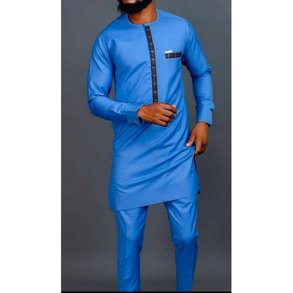 Men's Traditional Wear, African Men's Wear, African Men's Clothing, African Wedding Suit, Groomsmen Suit, Groom's Suit, Men's Senator Suit