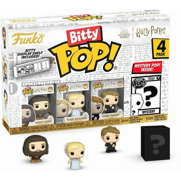 FUNKO Bitty POP!: Harry Potter and the Goblet of Fire - Hagrid 4-Pack