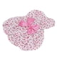 thumbnail image 3 of Falda floral para mascotas pequeñas, vestido con lazo de conejo, ropa floral, falda floral linda para perros pequeños, conejos, rosa M, 3 of 5