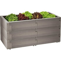 Timber Raised Bed 18 Heat Insulating Building Blocks 100% Recyclable