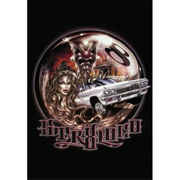 Hot Stuff 1092-08x10-LO 8 x 10 in. Straight Loco Lowrider Poster Print