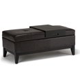 thumbnail image 1 of WyndenHall Jackson Rectangular Storage Ottoman Bench with Tray, 1 of 9