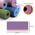 thumbnail image 4 of Tapis de Yoga Antidérapant Double Couleur 6mm, 4 of 7