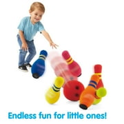 Kidoozie 6 Pin Bowling Set for Indoor and Outdoor Play - Ages 3 and Older
