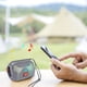 thumbnail image 1 of Altavoz portátil Bluetooth inalámbrico que no deja pasar el agua con LED de color luminoso para exteriores, radio inalámbrica., 1 of 6