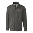 thumbnail image 2 of Men's Cutter & Buck Steel Louisville Bats Clique Trail Eco Stretch Softshell Full-Zip Jacket, 2 of 3