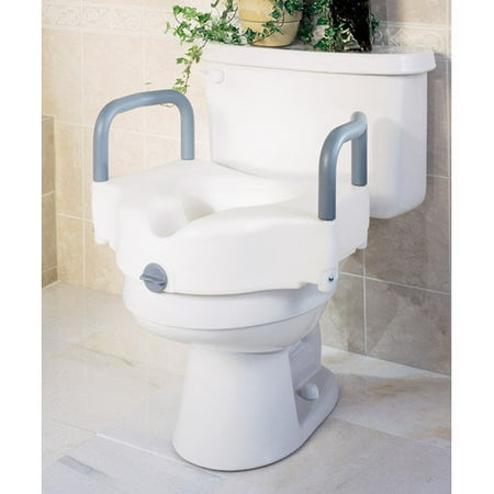 Medline Guardian Locking Raised Toilet Seat