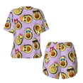 thumbnail image 5 of Xecao Cartoon Avocados print Swimsuit for women, Summer-ready, sporty style.Quick-dry fabric. Many sizes & colors., 5 of 9