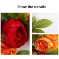 thumbnail image 5 of Marryso Door Wreath for Front Door Outside Dead Branches Peonies Flower Wreaths Wall Hanging Home Decoration Holiday Simulation Rattan Wreath Decoration Door Hanging, 5 of 9