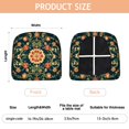 thumbnail image 3 of Pioneer Flower Seat Covers for Dining Room Chairs Set Of 4,Stretch Printed Washable Chair Seat Cover with Elastic Ties and Button,Removable Waterproof Couch Cushion Covers, 3 of 6
